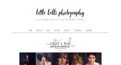 Desktop Screenshot of littlebellsphotography.com